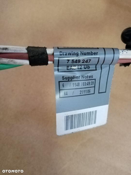 Wiązka instalacja wtrysków BMW E87 1.6 1.8 e90 e87 7549247 - 3