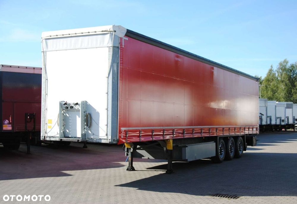 Schmitz Cargobull SCS kurtyna, podnoszona oś - 6
