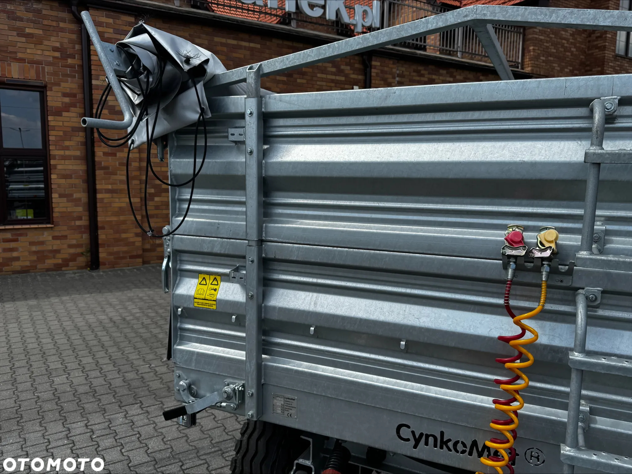 Cynkomet Przyczepa burtowa Cynkomet T-169/2 10 ton - 17