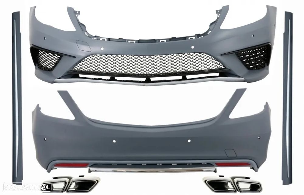 Body Kit Mercedes S W222 (2013 a 2017) Look S65 - 1