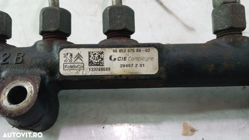 Rampa injectoare 1.6 tdci t3da 9685297580 Ford S-Max 1 [facelift] [20 - 3