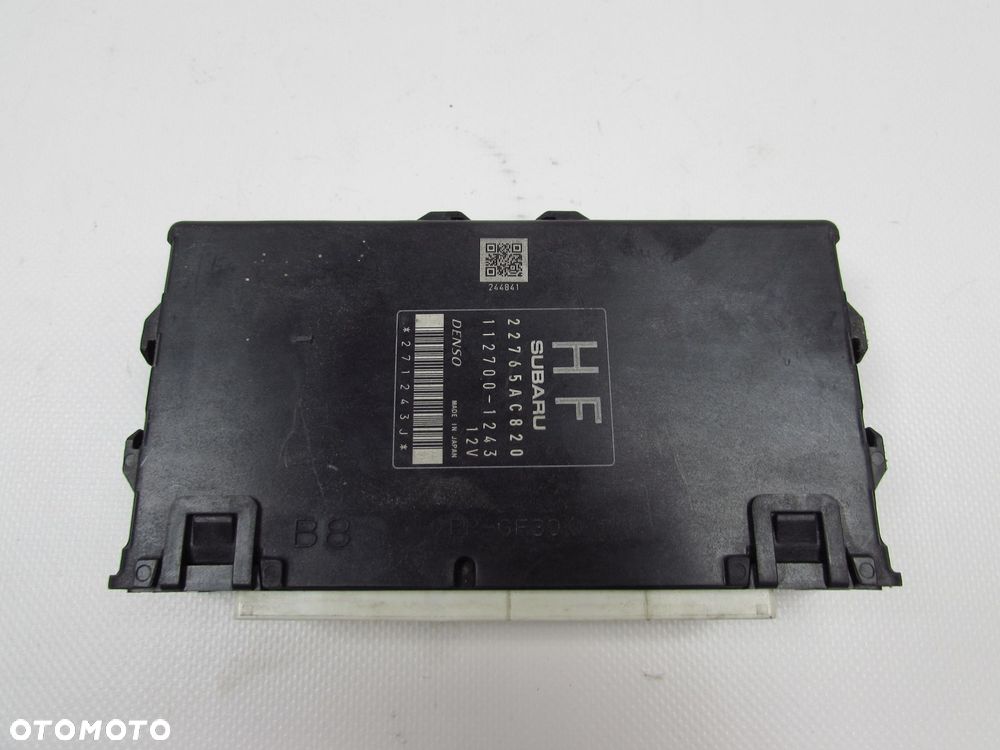 SUBARU BRZ TOYOTA GT86 12-21 MODUL STEROWNIK KOMPUTER 22765AC820 112700-1243 - 1