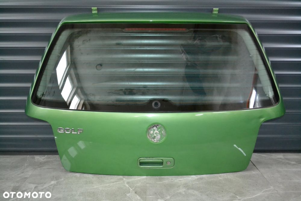 VW GOLF IV HB KLAPA BAGAŻNIKA GOŁA Z SZYBĄ LA6P POMORSKIE - 3