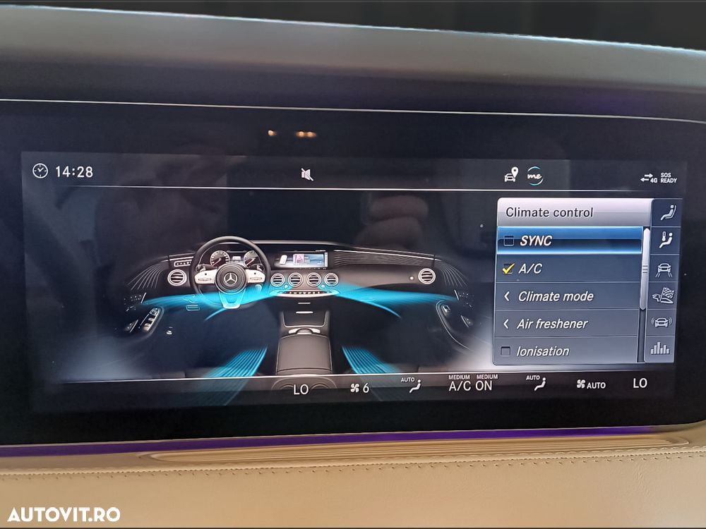 Mercedes-Benz S 63 AMG Coupe 4Matic+ AMG Speedshift 9G-MCT - 32