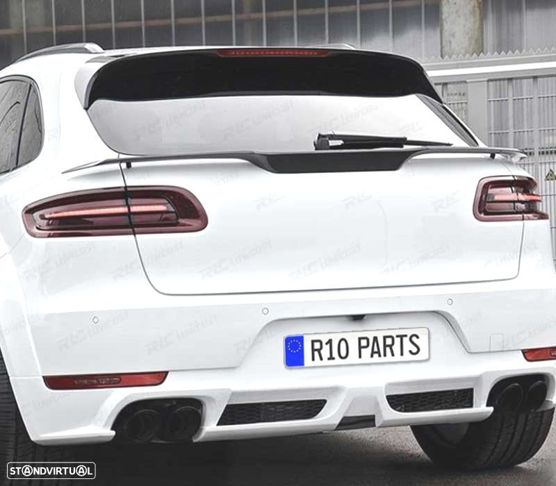 LIP SPOILER TRASEIRO PORSCHE MACAN 14-18 - 1