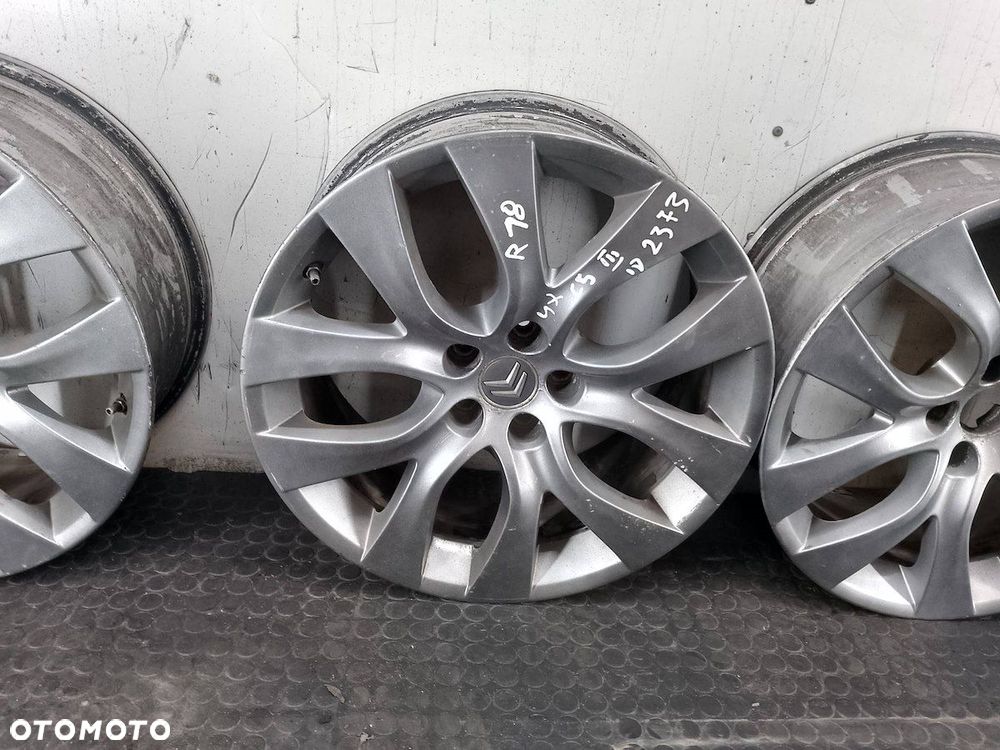 FELGI ALUMINIOWE KOMPLET 18 CITROEN C5 III 9656877780  8JX18  ET33 - 3