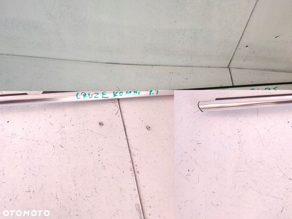 listwa zgarniająca cruze chrom kombi prawa tył - 3