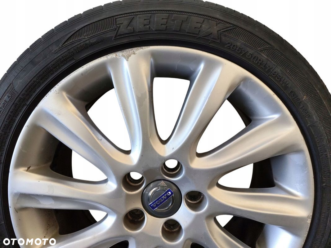 4X FELGI Z OPONAMI LATO VOLVO S60 II 17'' 7J ET50 5X108 31317286 205/50/17 - 5