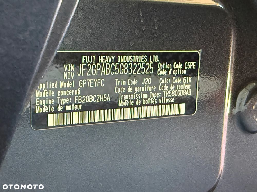Subaru XV 2.0i Lineartronic Active - 7