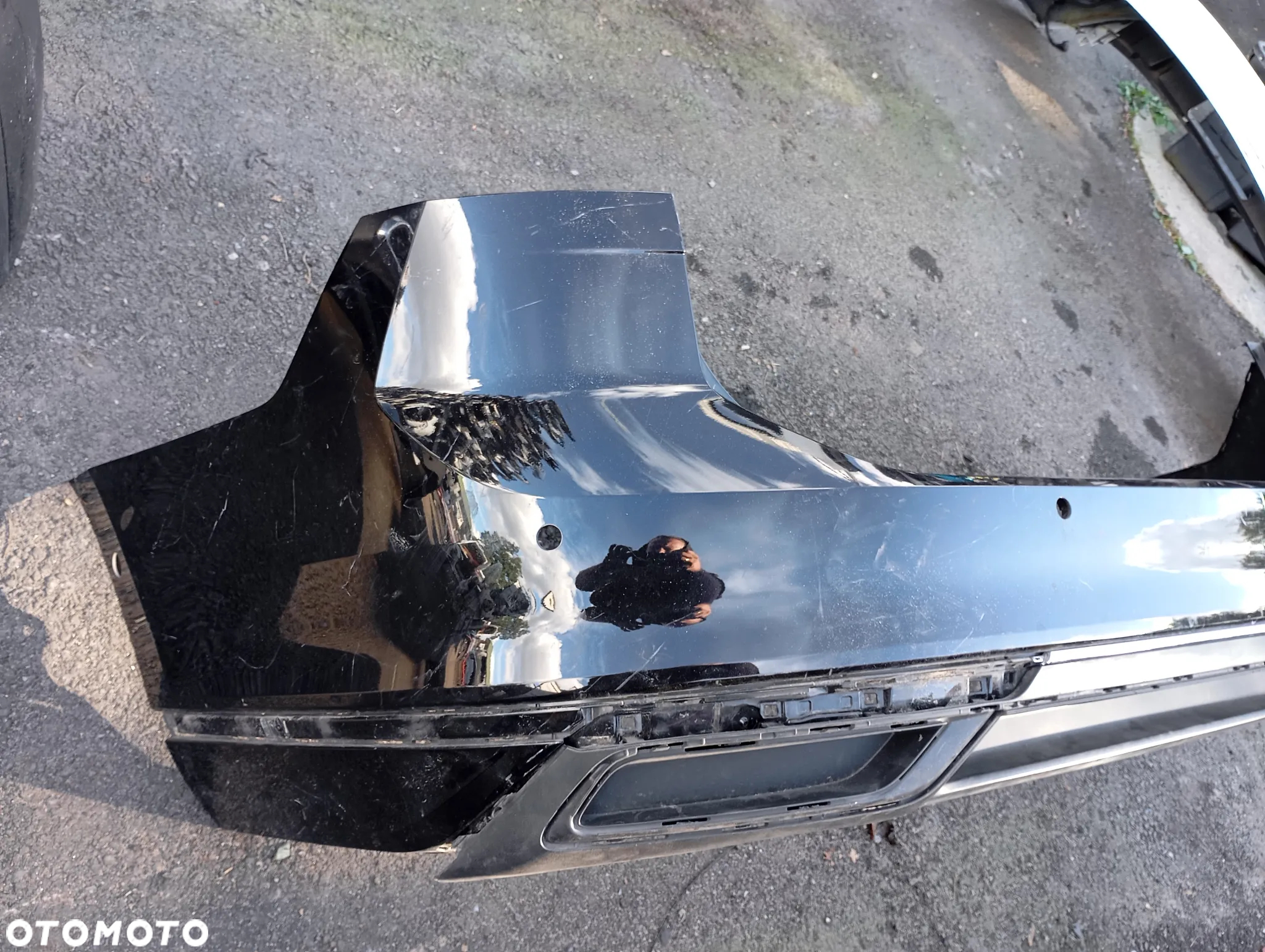 ZDERZAK TYŁ TYLNY PASSAT B8 KOMBI CHROM LIFT - 2