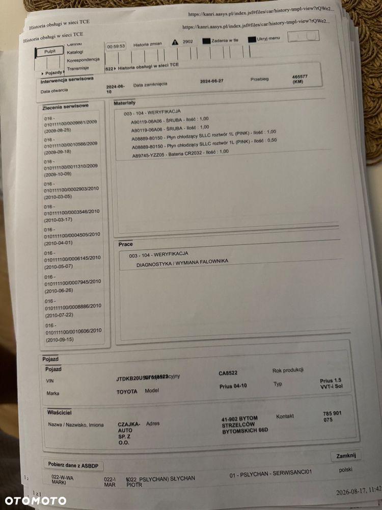 Toyota Prius 1.5 VVT-i Prestige - 36