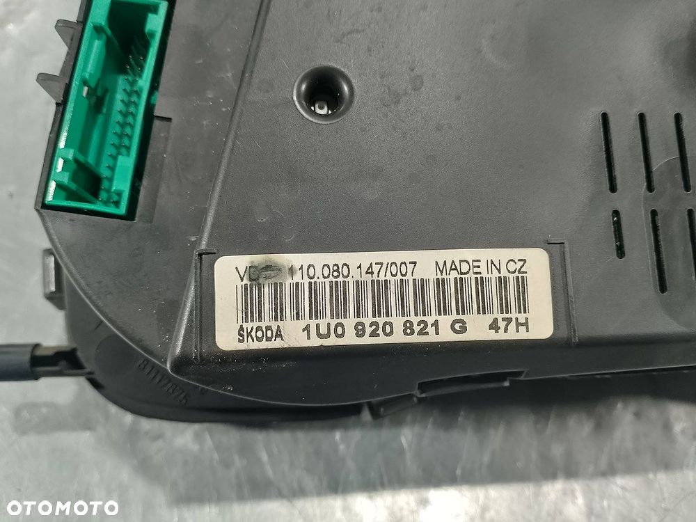 LICZNIK SKODA OCTAVIA I LIFT 1U0920821G 1.9 TDI - 4