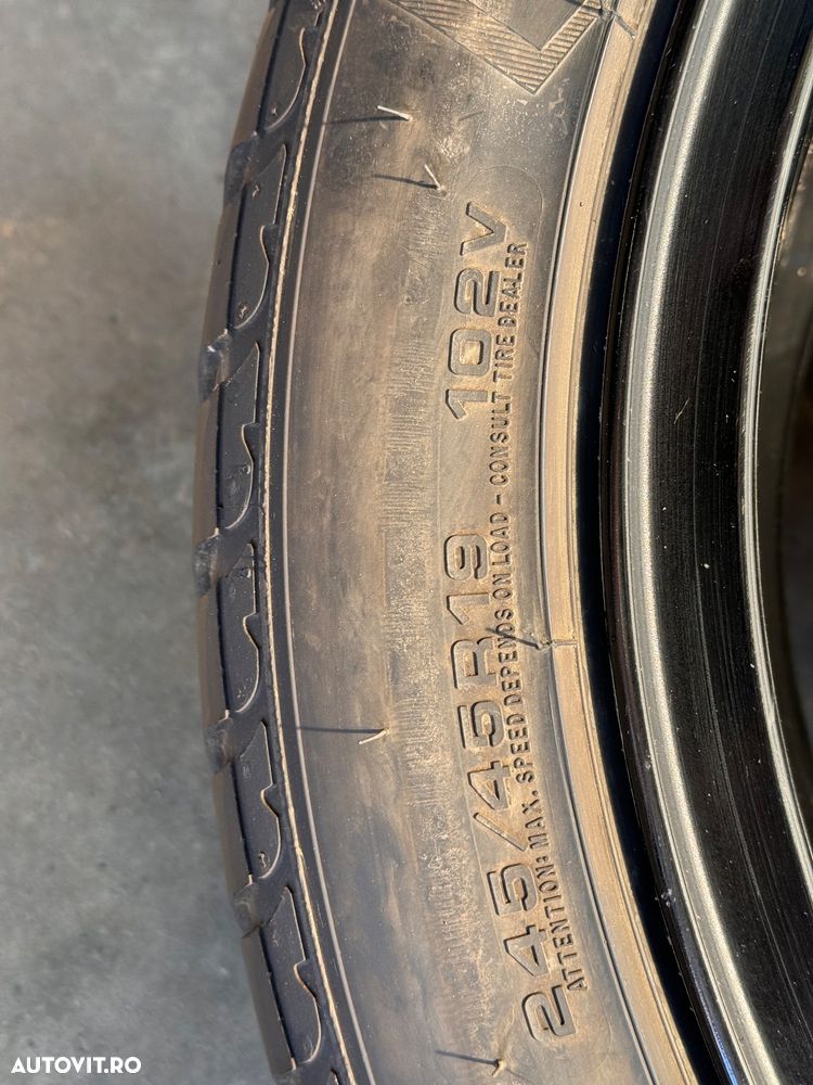 Vând set jante originale BMW pe 19”M pentru G11-12 cu anvelope de iarna - 10