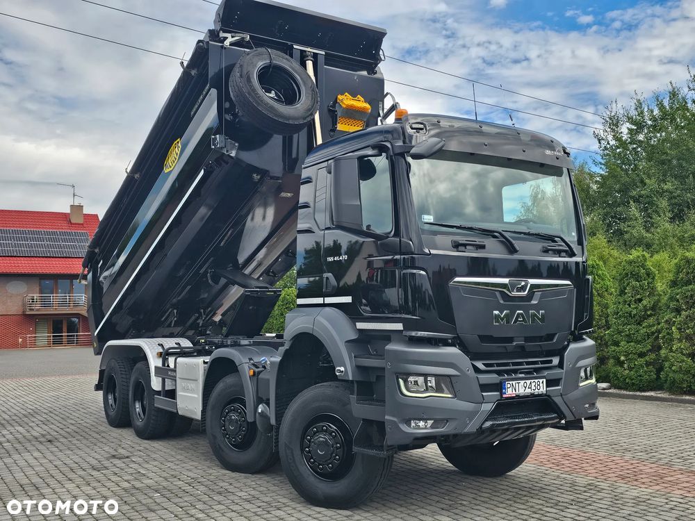 MAN TGS 41.470 8X8 WYWROTKA MEILLER KIPPER SALON PL Przeb.tylko 62tyś.km - 11