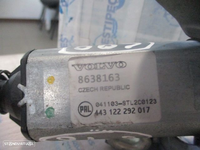 Motor Limpa Vidros Tras 443122292017  8638163 VOLVO XC90 2005 2.4 D 163Cv 163CV 5P CINZA Traz - 2