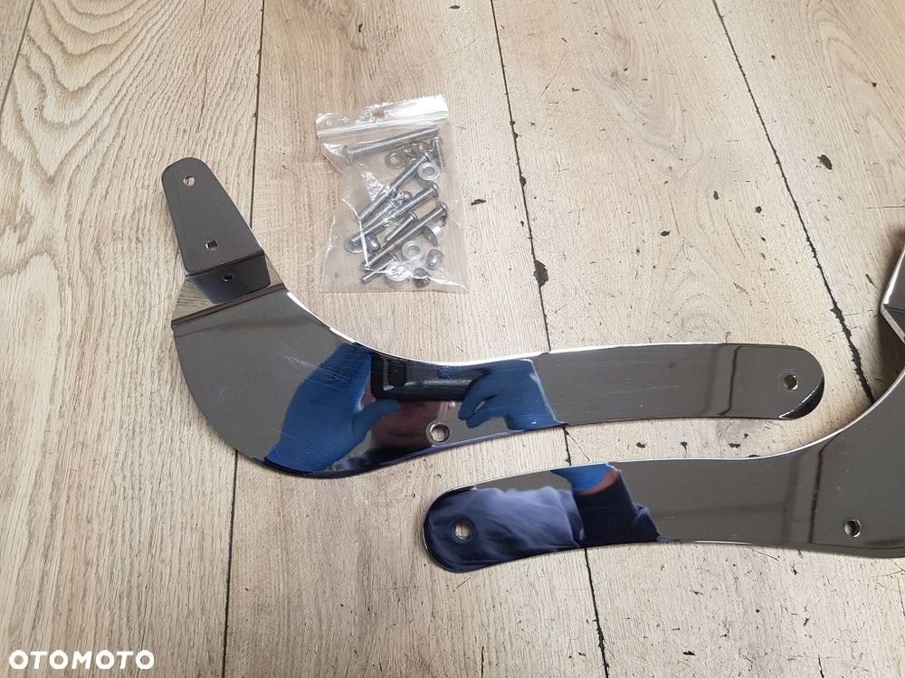 Stelaż oparcia pasażera sissy bar Chopper Cruiser rozstaw otworów 21,5 cm - 5