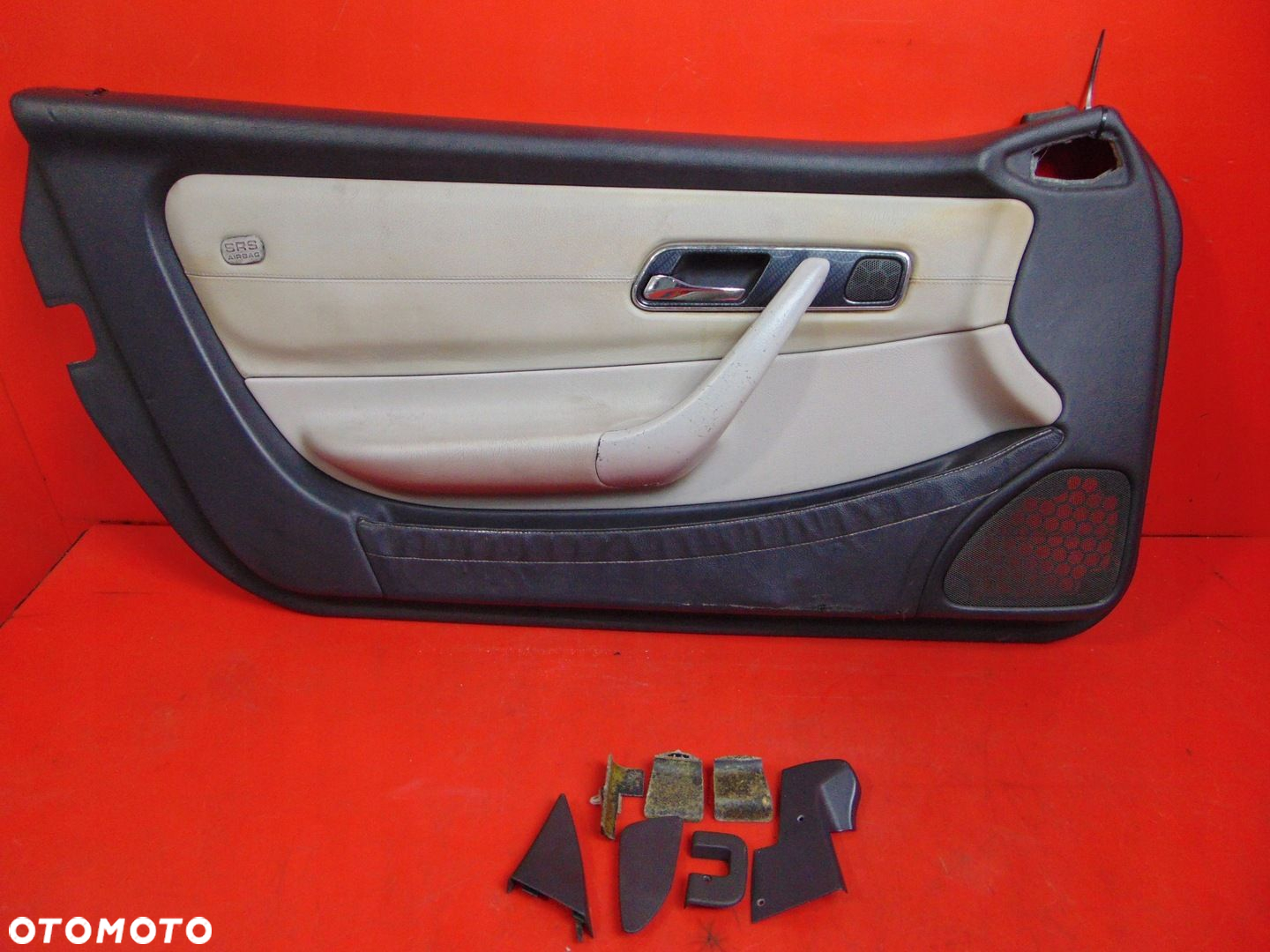 MERCEDES SLK I R170 170 W170 FOTEL FOTELE SIEDZENIA GRZANE SKÓRA BOCZKI KPL - 11