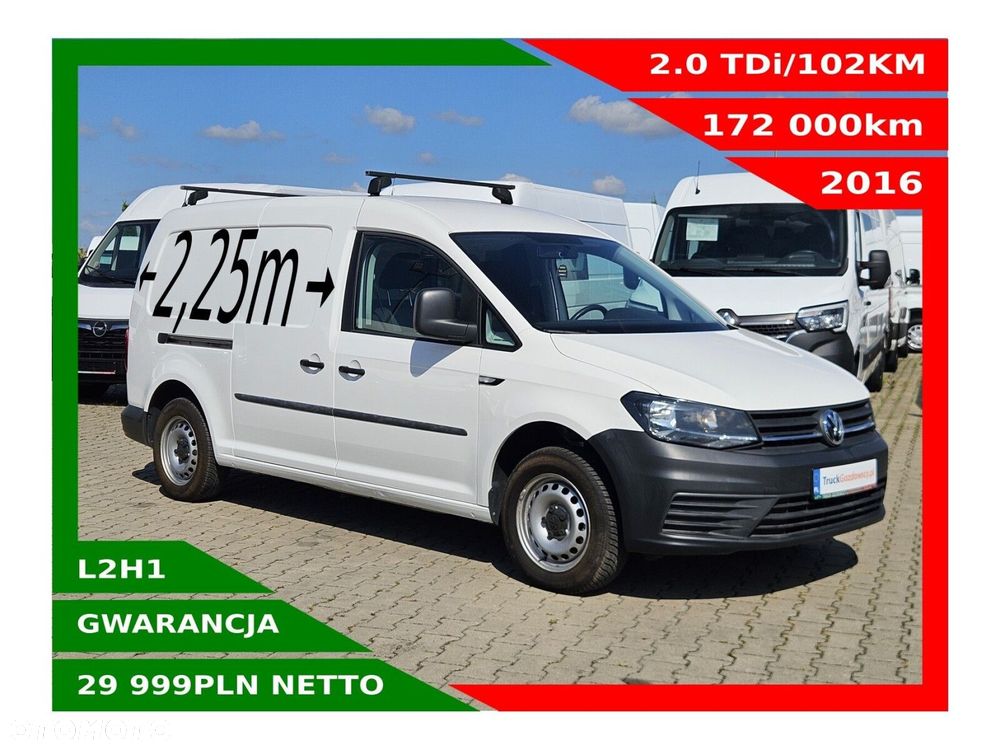 Volkswagen Caddy Long *29999zł NETTO* 2.0TDi/102KM - 1