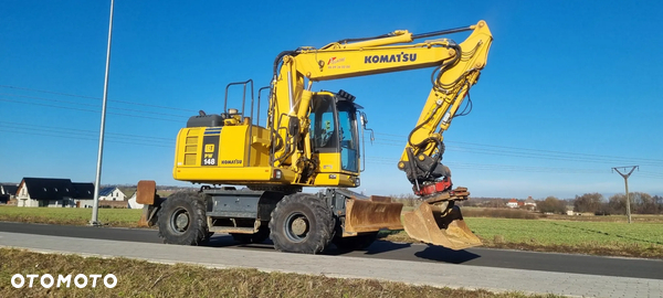 Komatsu pw 148 głowica obrotowa 150  idealny stan