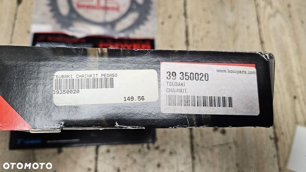 Zestaw napędowy Tsubaki Chainkit łańcuch 520 zębatki 16/47 Aprilia Pegaso 650 - 8