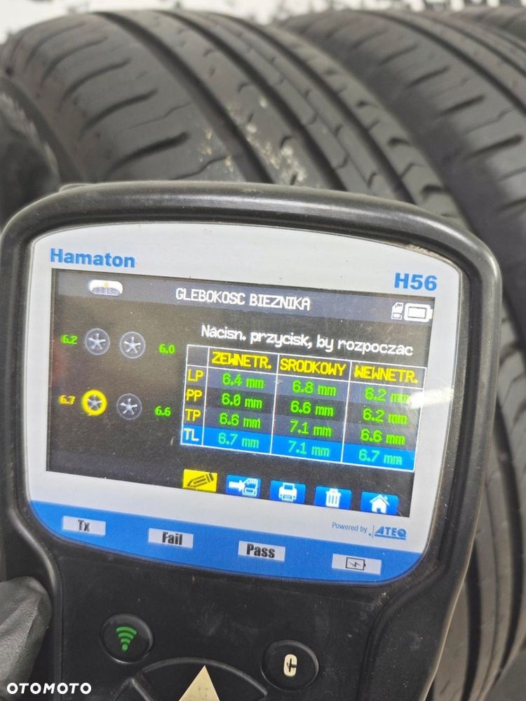 165/60r15 continental 2017 letnia 6,5mm 50522 - 9