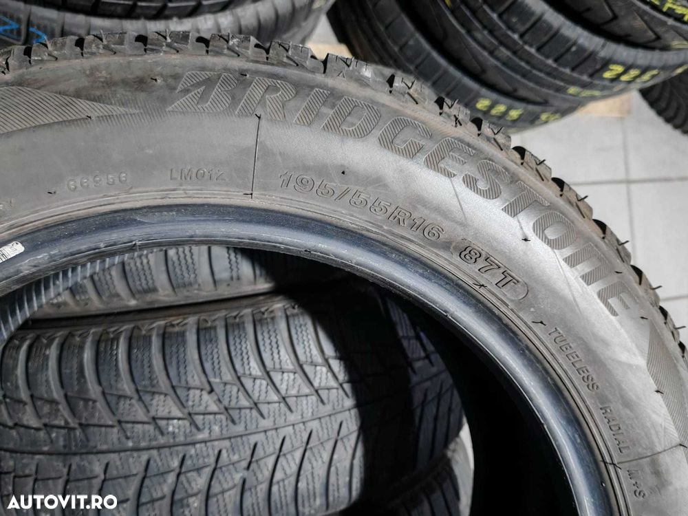 4 anvelope 195/55 R16 Bridgestone - 6