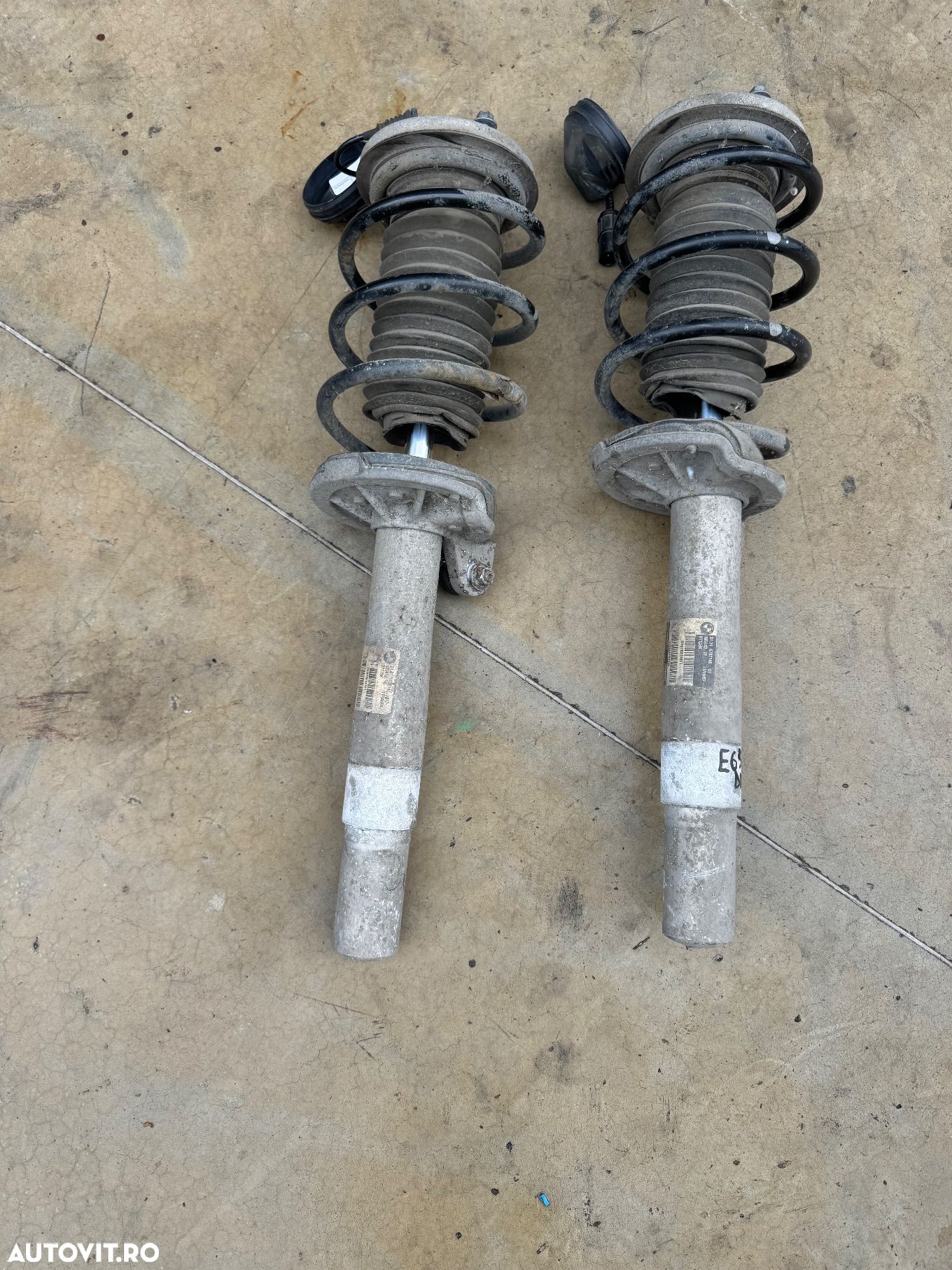 Amortizoare fata electrice edc bmw seria 7 e65 - 1