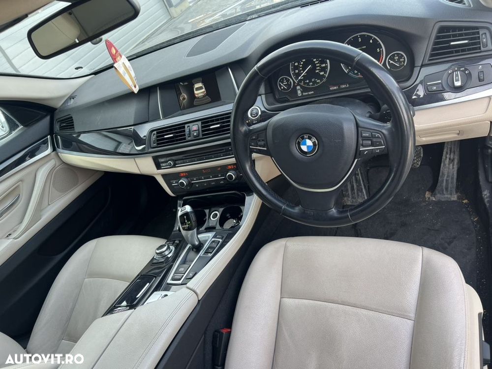 DEZMEMBREZ Piese Auto BMW F10 F11 Facelift Seria 5 520D 525D Motor 2.0 Diesel euro 6 cod B47D20A cutie de viteze automata 8 Trepte GA8HP50Z Grup spate raport 2.93 Bara Fata completa Capota Far Portiera USA fata spate Stanga Dreapta Portbagaj Interior scaune piele - 7