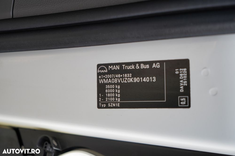 MAN TGE 3.180 / 2.0D, IZOTERM - CONTAINER / DMC: 3500 KG / 2021 / IMPORTAT / CONTRACT POST-SERVICE - 38