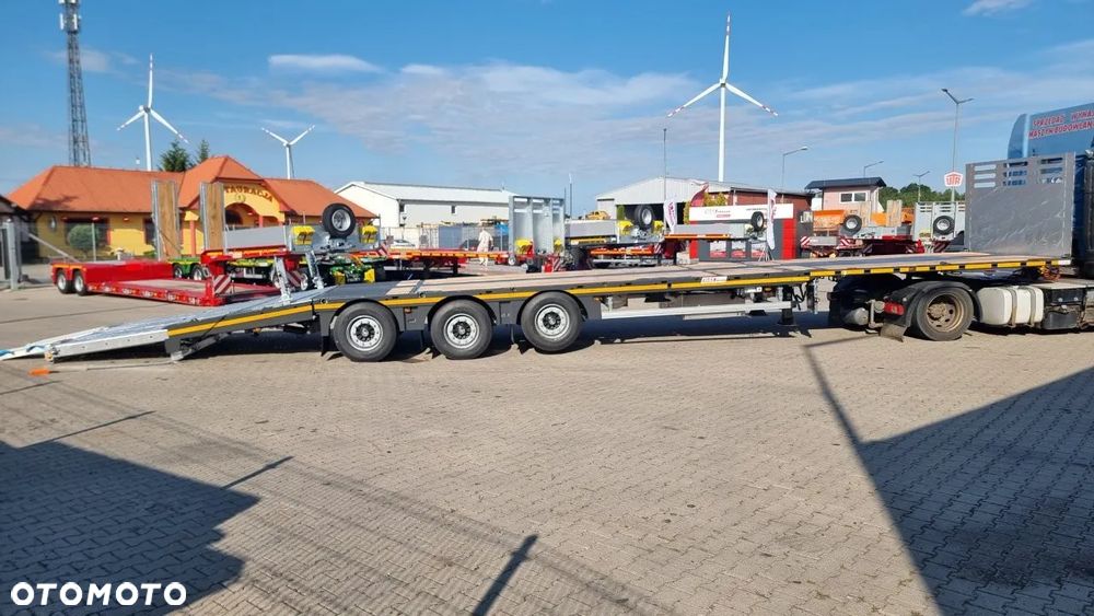 MAX Trailer platforma z hydraulicznie opuszczaną i wysuwaną rampą najazdową - 2