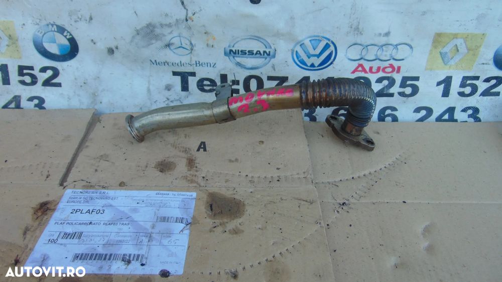 Conducta egr renault Master 2.3 Opel movano mascott laguna 2.0 latitude koleos megane nissan qashqa - 2