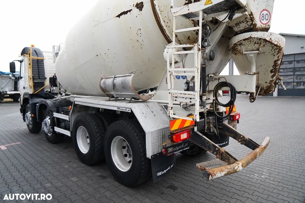 Volvo FMX 410 / 8x4 / BETONIERĂ / BETONIERĂ / LIEBHERR / 9 M3 / I-SHIFT / JANTE DIN ALIAJ / EURO 5 - 13