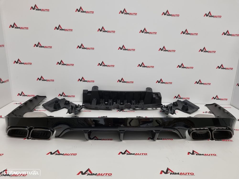 Difusor Traseiro Mercedes E Coupe C238 Look 63 AMG - 1