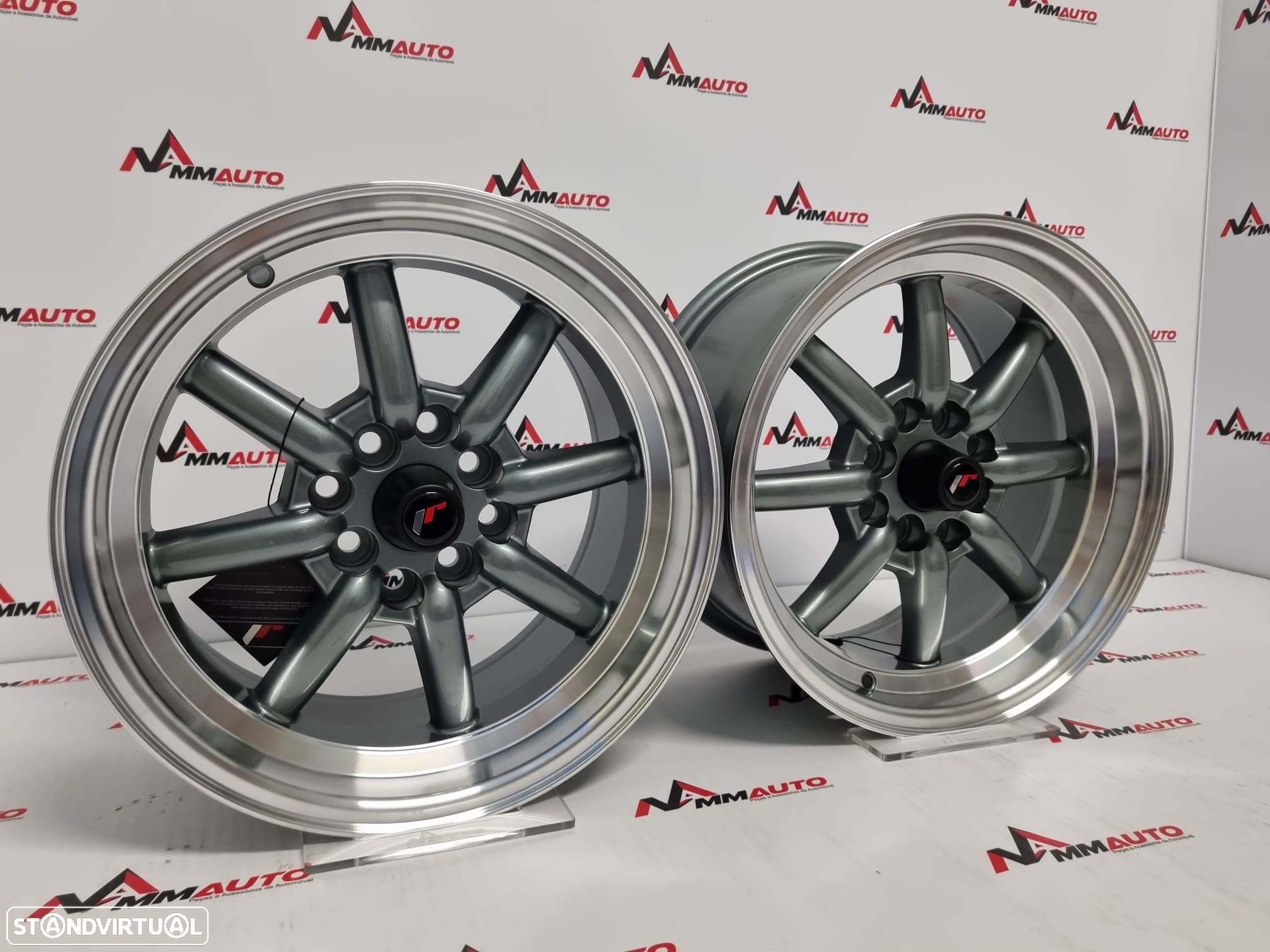Jantes Japan Racing JR19 Gunmetal 15 - 2