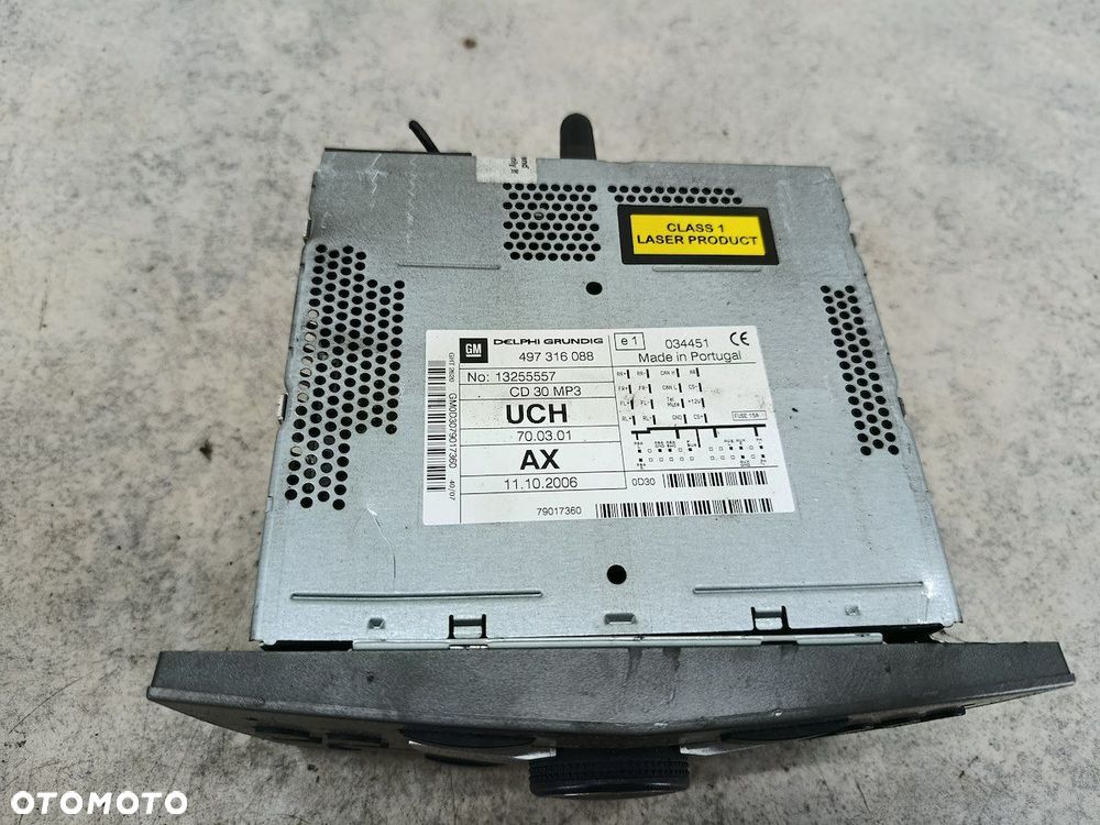 ZESTAW MULTIMEDIALNY OPEL ZAFIRA B 13255557  13265116 DELPHI - 3