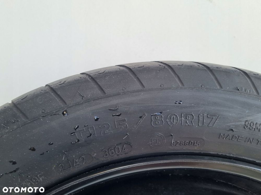 KOŁO DOJAZDOWE Audi A4 B6 B7 _ dojazdówka 125/80 R17 5x112 8E0601027C - 6