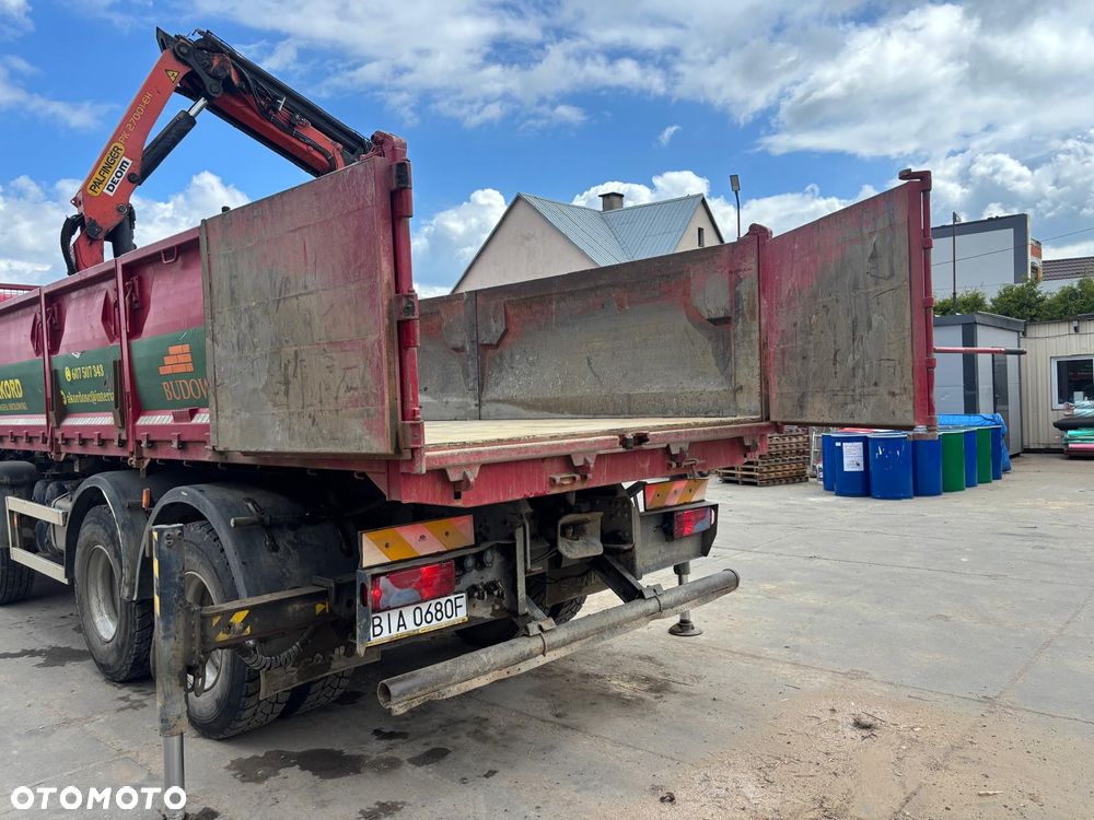 Scania P400 * WYWROTKA 6,20 + HDS PALFINGER PK 27001 * 8X4 - 14
