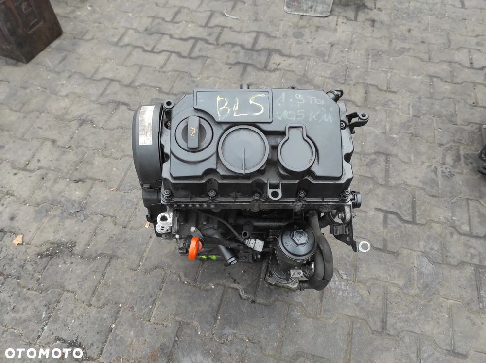 SILNIK SŁUPEK 1.9 TDI BSU BLS 105KM 142TYS DPF VW AUDI SEAT SKODA WYSYŁKA !!!!!!! - 1