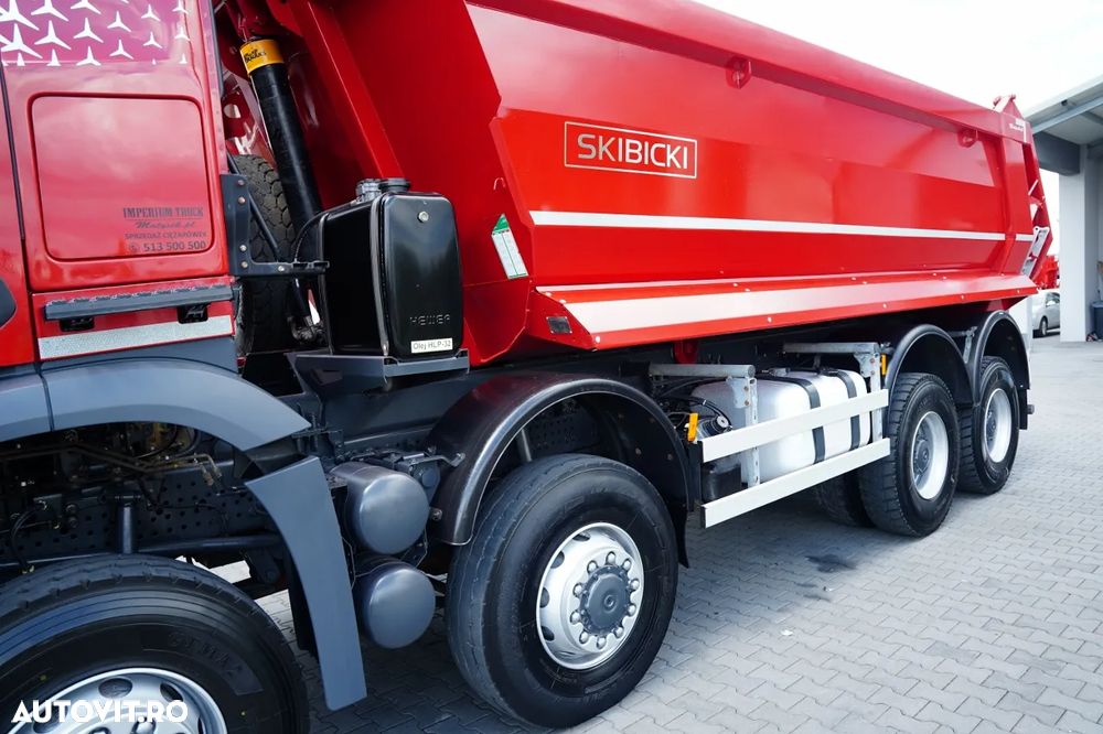 Mercedes-Benz AROCS 4145 / 8x8 / BASCULATOR SPATE / SKIBICKI / EURO 6 - 17