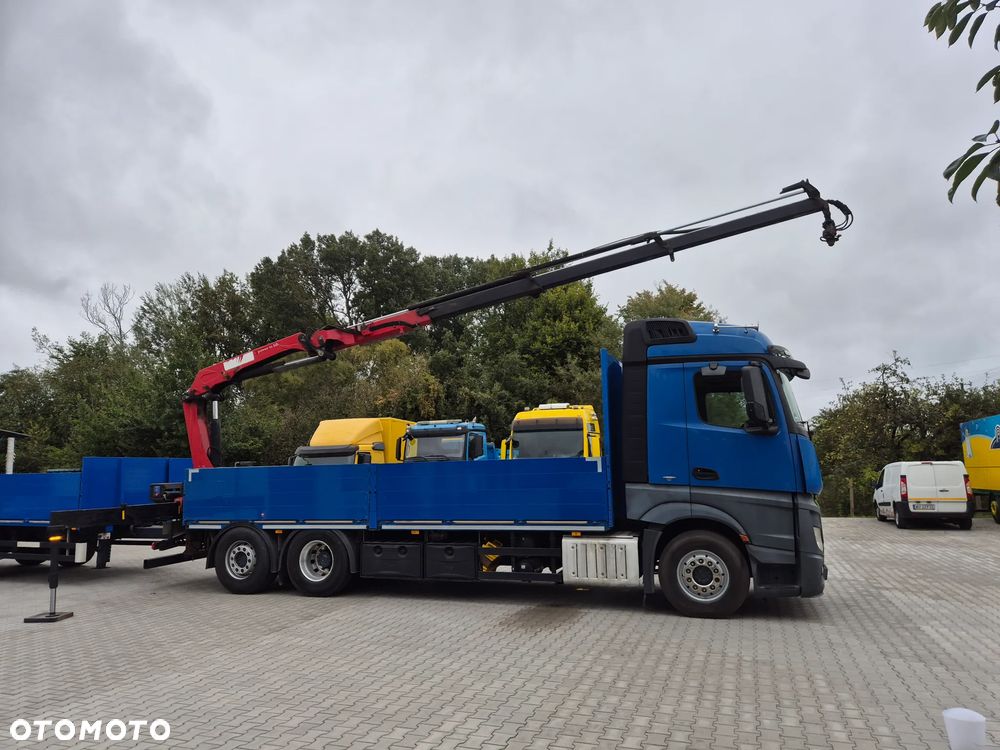 Mercedes-Benz ACTROS 2543 6X2 + HMF 1820 - 8