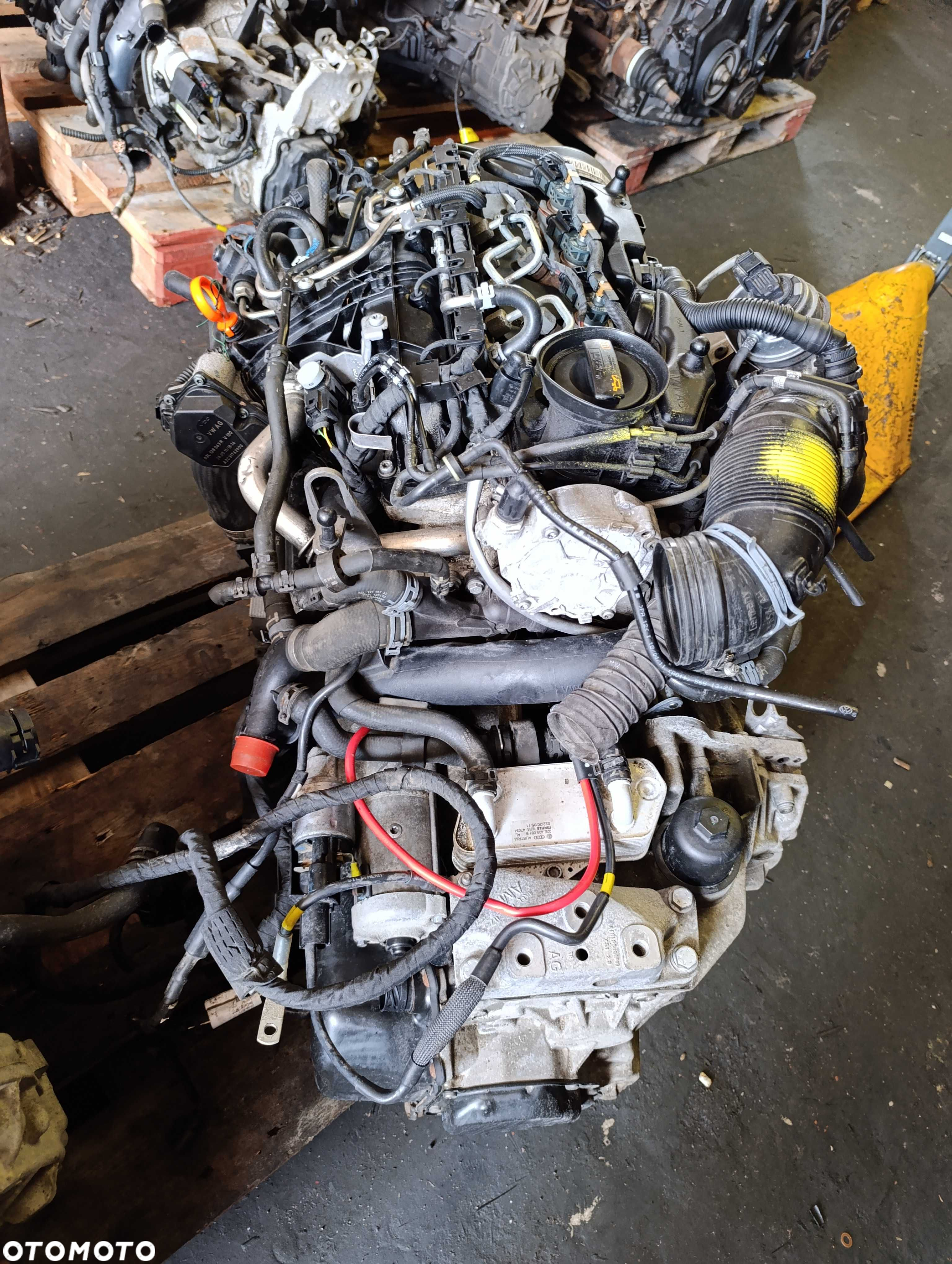 Silnik 2.0 TDI CFG Vw Volkswagen Passat Sharan Touran kompletny - 3