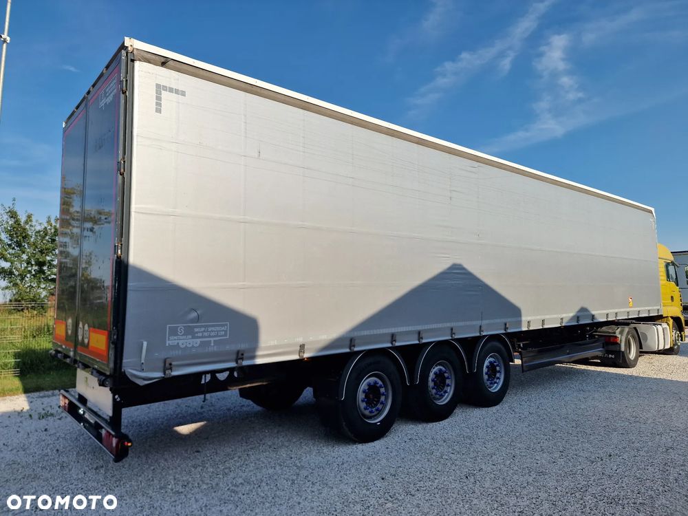 Berger Naczepa FIRANKA - SAF - NOWY DACH - RAMA ORYGINAŁ - 2