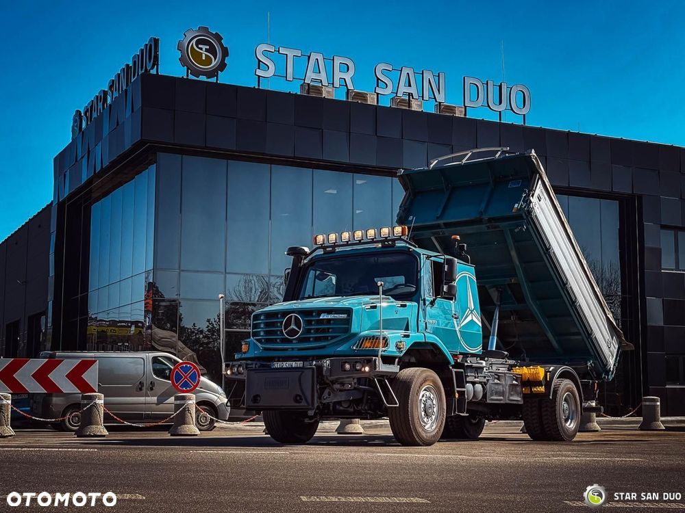 Mercedes-Benz Zetros 1833 4x4 Wywrotka Kipper Podwozie Kamper - 12