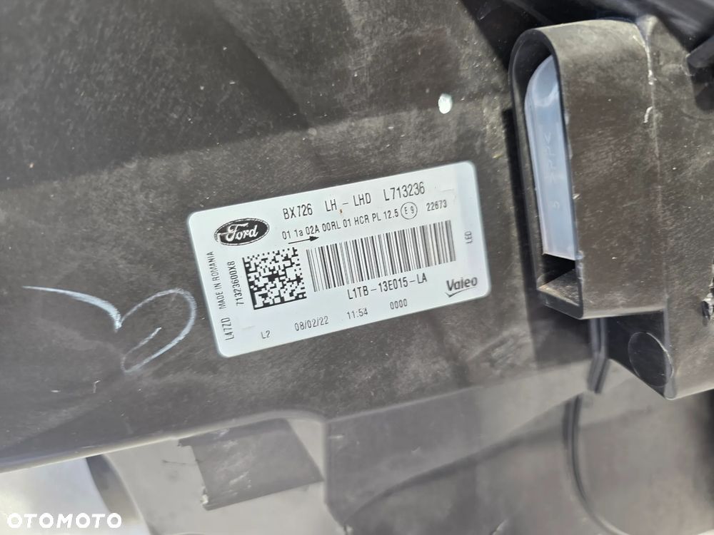 FORD PUMA MK2 II 19- LEWA LAMPA PRZEDNIA PRZÓD FULL LED , NR L1TB-13E015-LA , NR AUKCJI LPP245 - 22