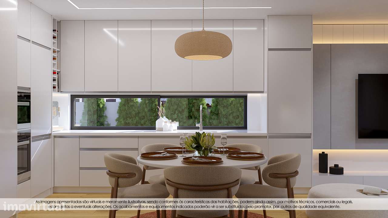 Apartamento T3 novo com garagem e varanda - Grande imagem: 3/18
