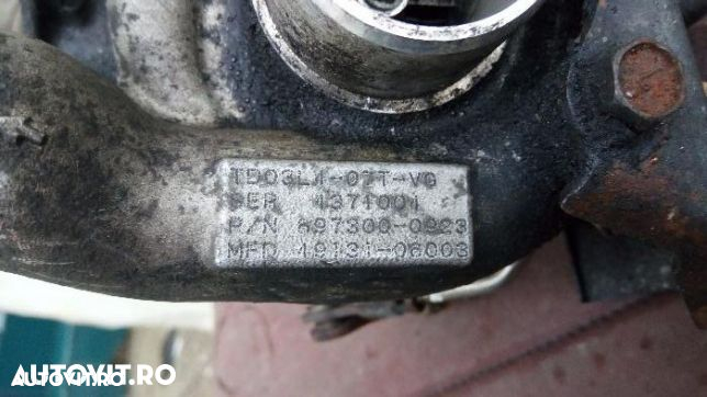 Turbo Opel 1.7 cdti 4913106003 100cp Z17DTH 2004 - 2011 - 8