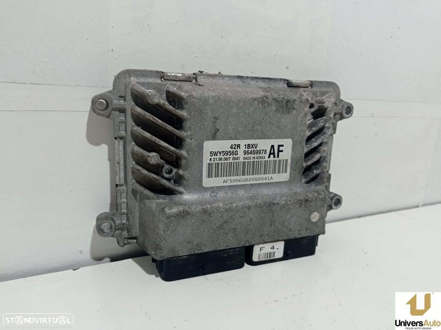 CENTRALINA MOTOR UCE CHEVROLET AVEO / KALOS FASTBACK 2008 -96469978 - 1