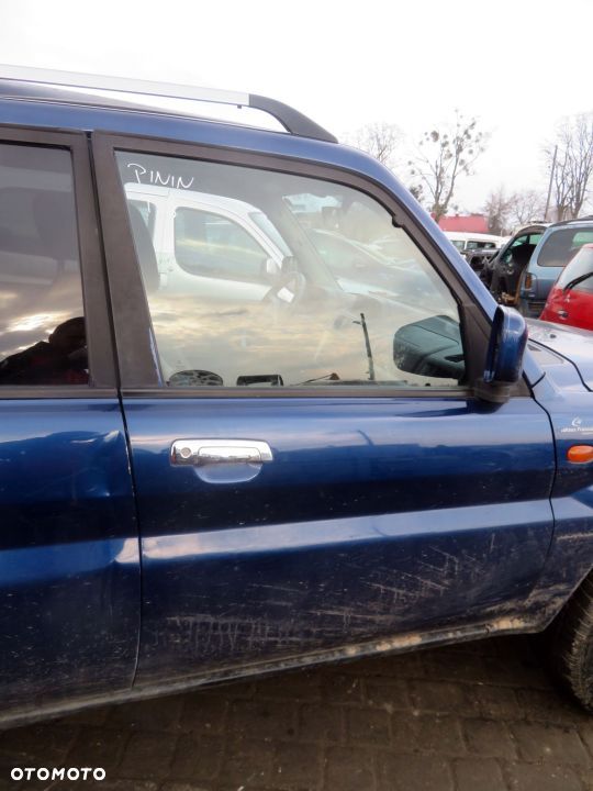DRZWI PRZEDNIE PRAWE PAJERO PININ LONG T63 MN133380 NIEBIESKI MITSUBISHI 1998-2007 - 1