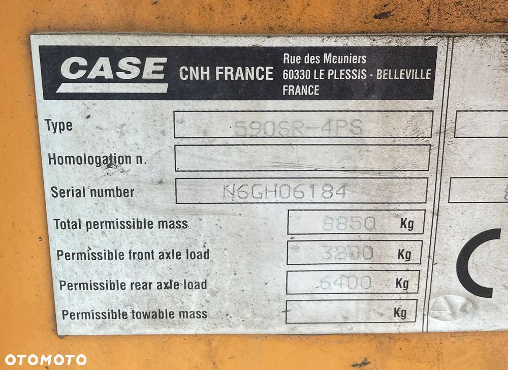 Case 590SR-4PS - 10