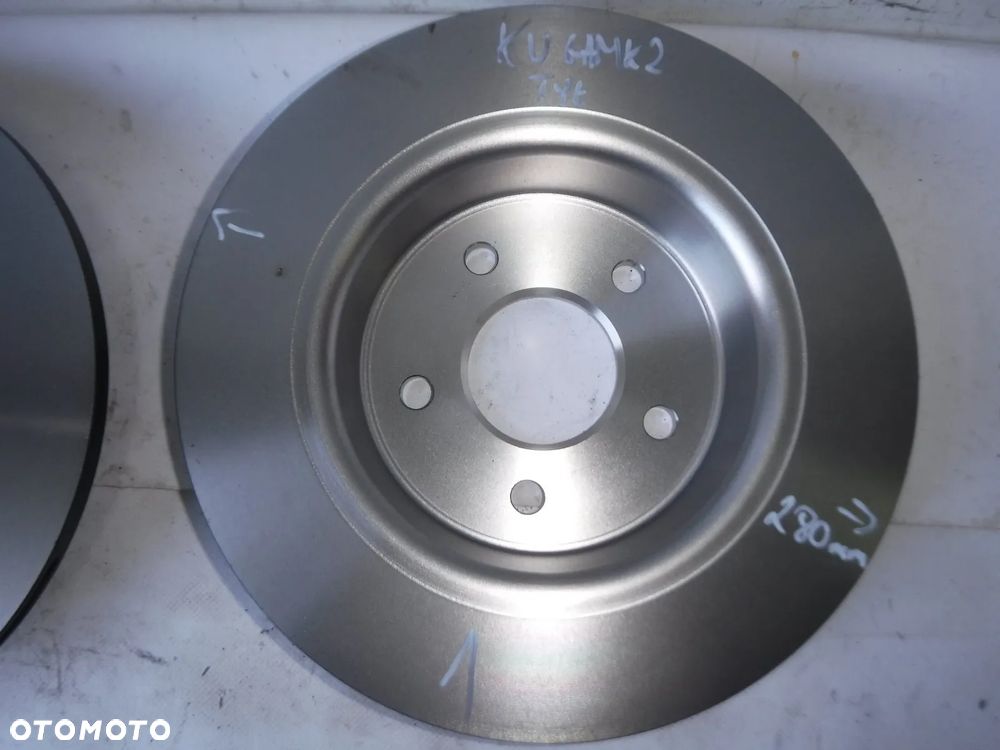 tarcze hamulcowe tył 280mm nowe oryginał ford kuga mk2 c-max 2 connect mk2 - 5